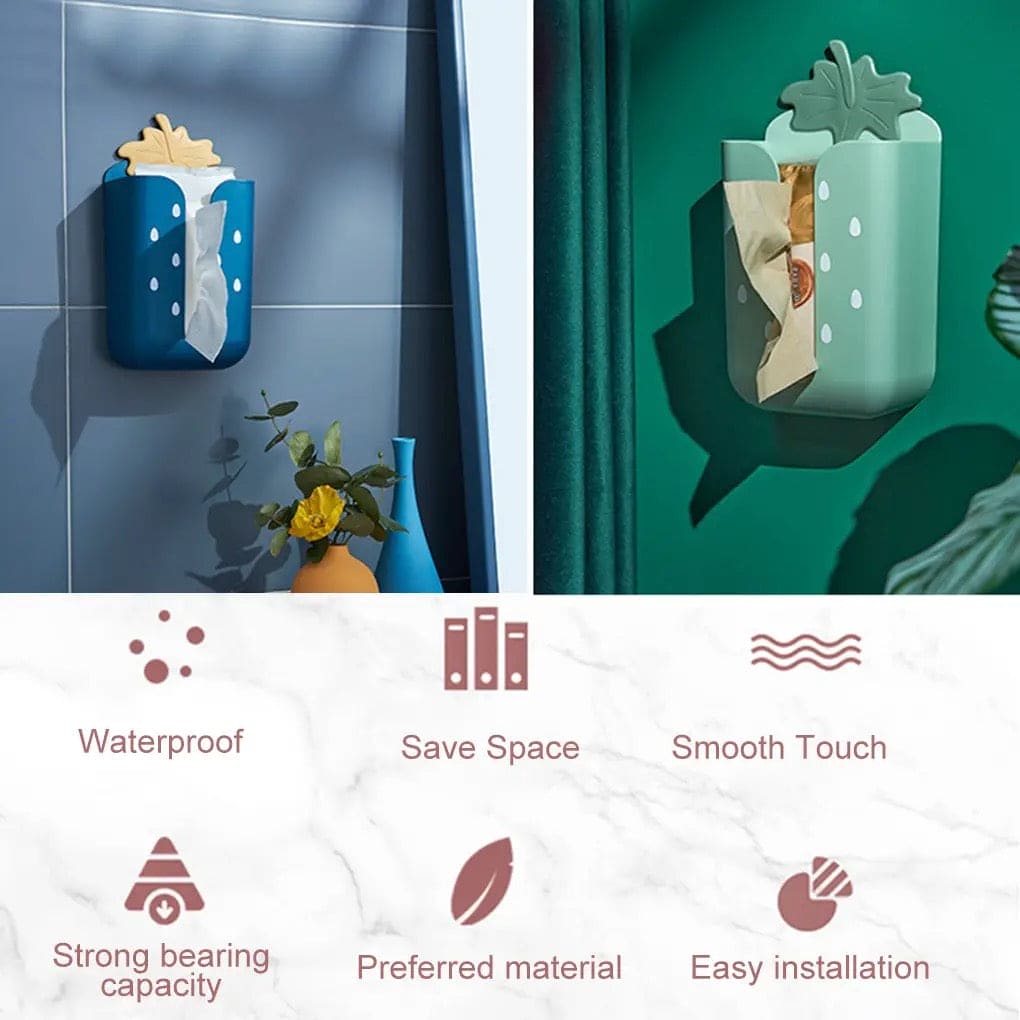 Dotted Tissue Holder, Wall Mounted Self Adhesive Tissue Box, Plastic Napkin Paper Holder, Bathroom Kitchen Tissue Paper Organizer, Decorative Tissue Box Shelf, Fashionable Household Perforated Tissue Box Dotted Tissue Holder, Wall Mounted Self Adhesive Tissue Box, Plastic Napkin Paper Holder, Bathroom Kitchen Tissue Paper Organizer, Decorative Tissue Box Shelf, Fashionable Household Perforated Tissue Box